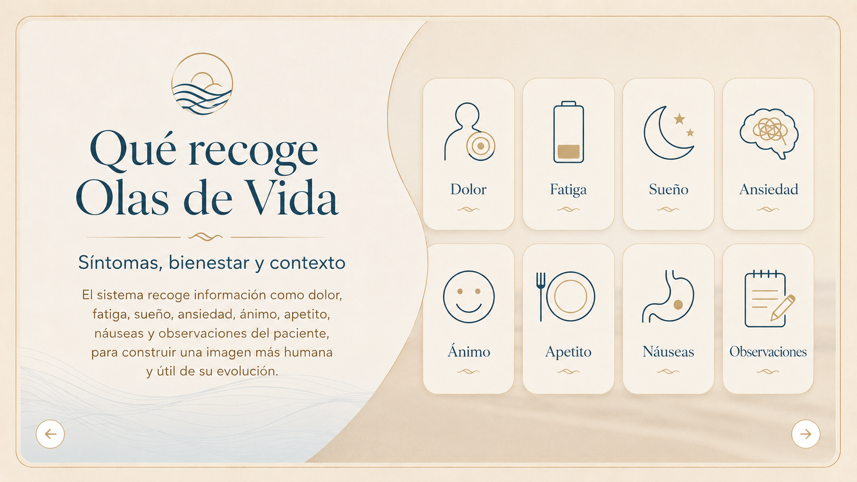 Qué recoge Olas de Vida